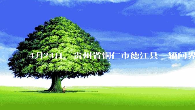 4月24日，贵州省铜仁市德江县一辆问界M7剧烈推移多车，你怎么看？