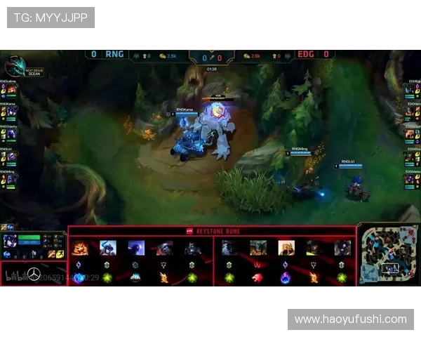 赛后复盘分析RNG与EDG比赛中的战术意识与团队配合探讨